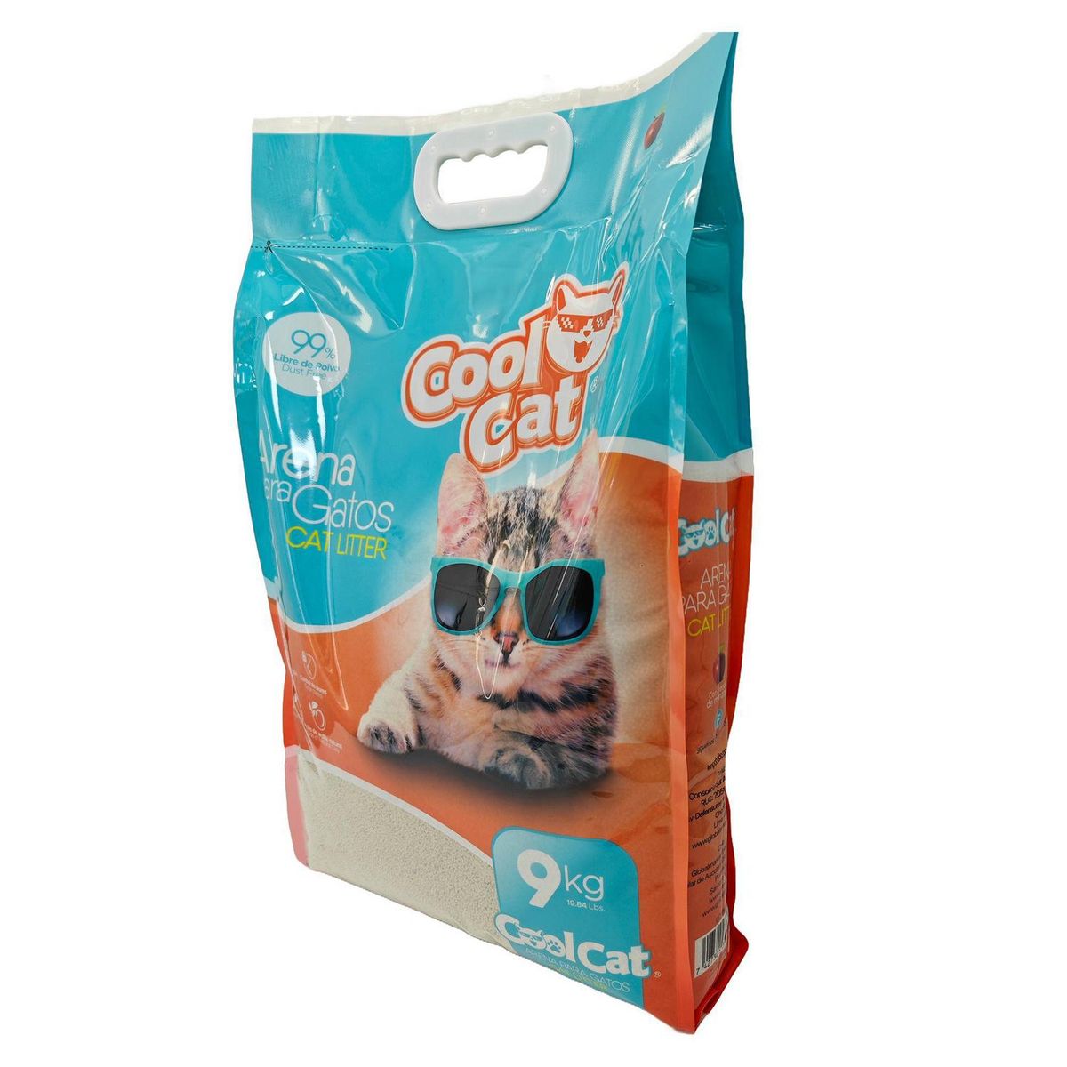 GENERICO - Arena sanitaria aglutinante para gato 9kg