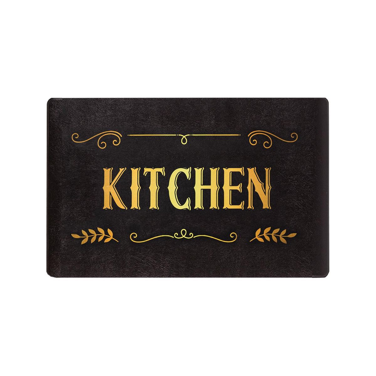 DIB - Limpiapiés Kitchen Gold 45x75 cm PVC Café