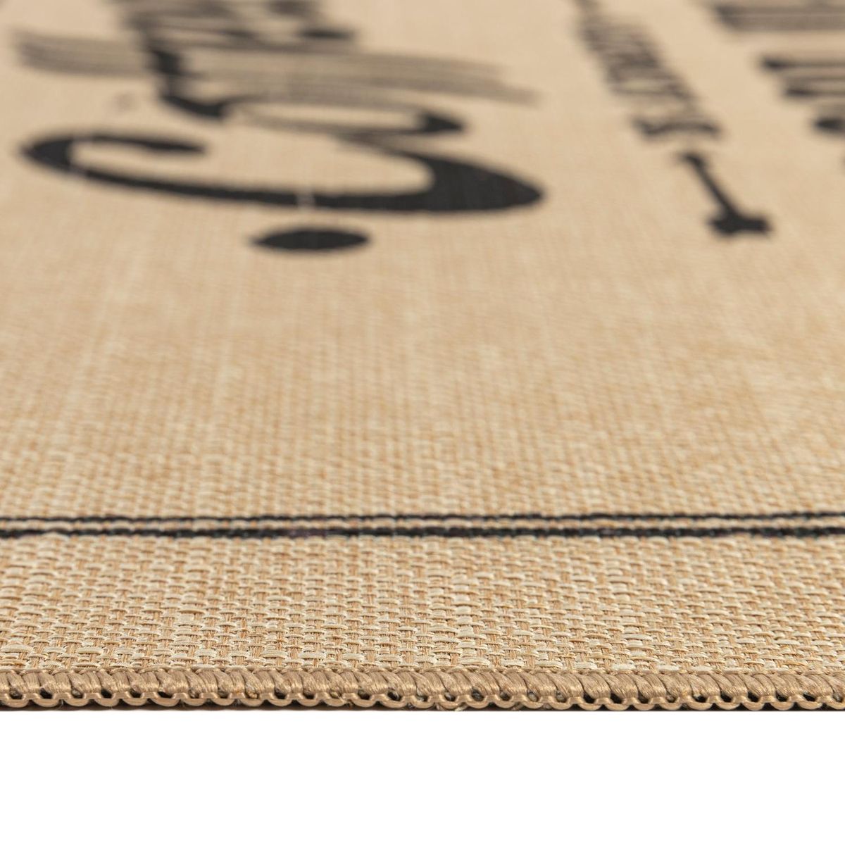 DIB - Limpiapiés Kitchen Line Look 45x75 cm PVC Café