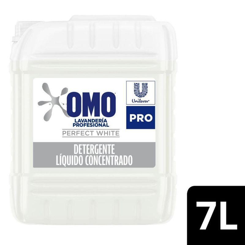 OMO - Detergente líquido perfect white 7 l