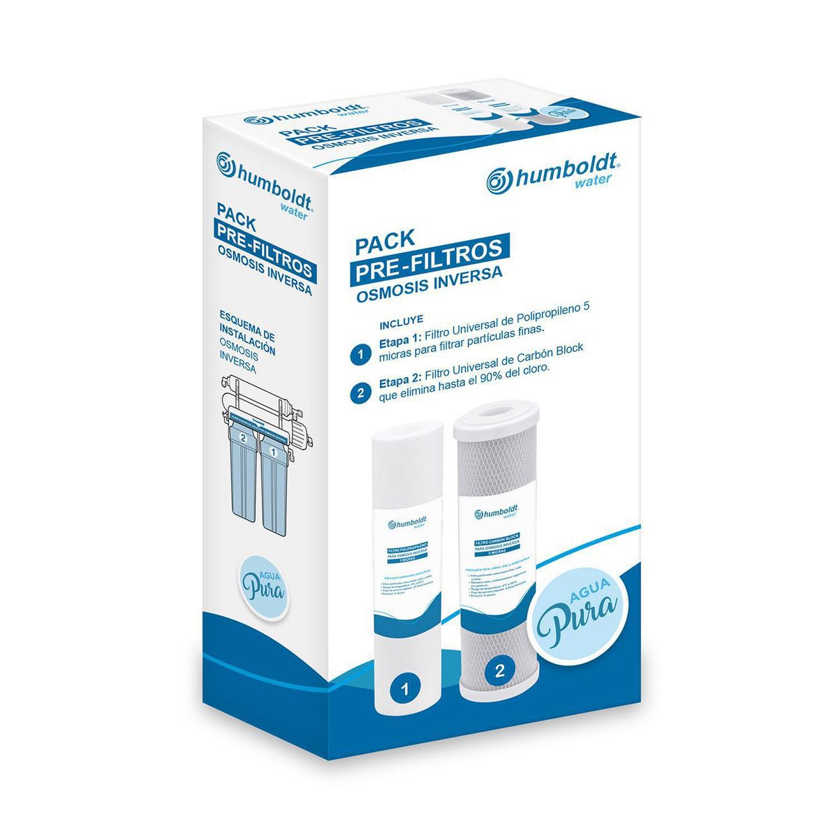VIGAHOME - Pack prefiltros osmosis inversa