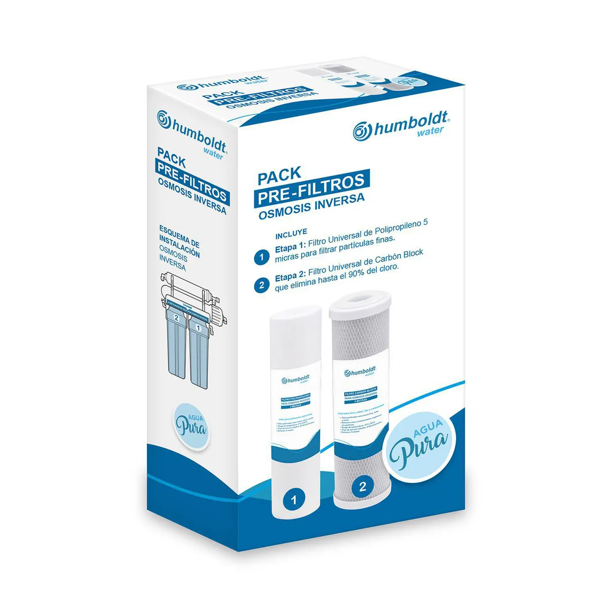 VIGAHOME - Pack prefiltros osmosis inversa