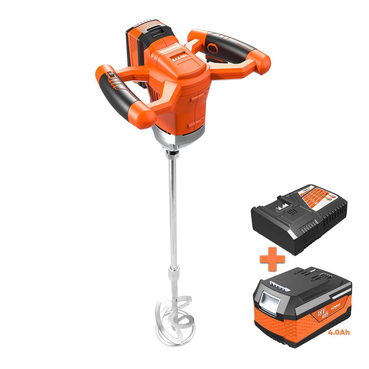 FLOWMAK - Mezclador de Pinturas 1 Litros 18 V 201662