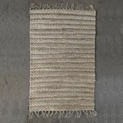IDETEX - Alfombra Yute Handmade 60x90 cm Yute Natural