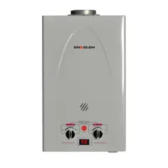 SINDELEN - Calefont Gas Licuado 7 Litros Tiro Natural Ionizado