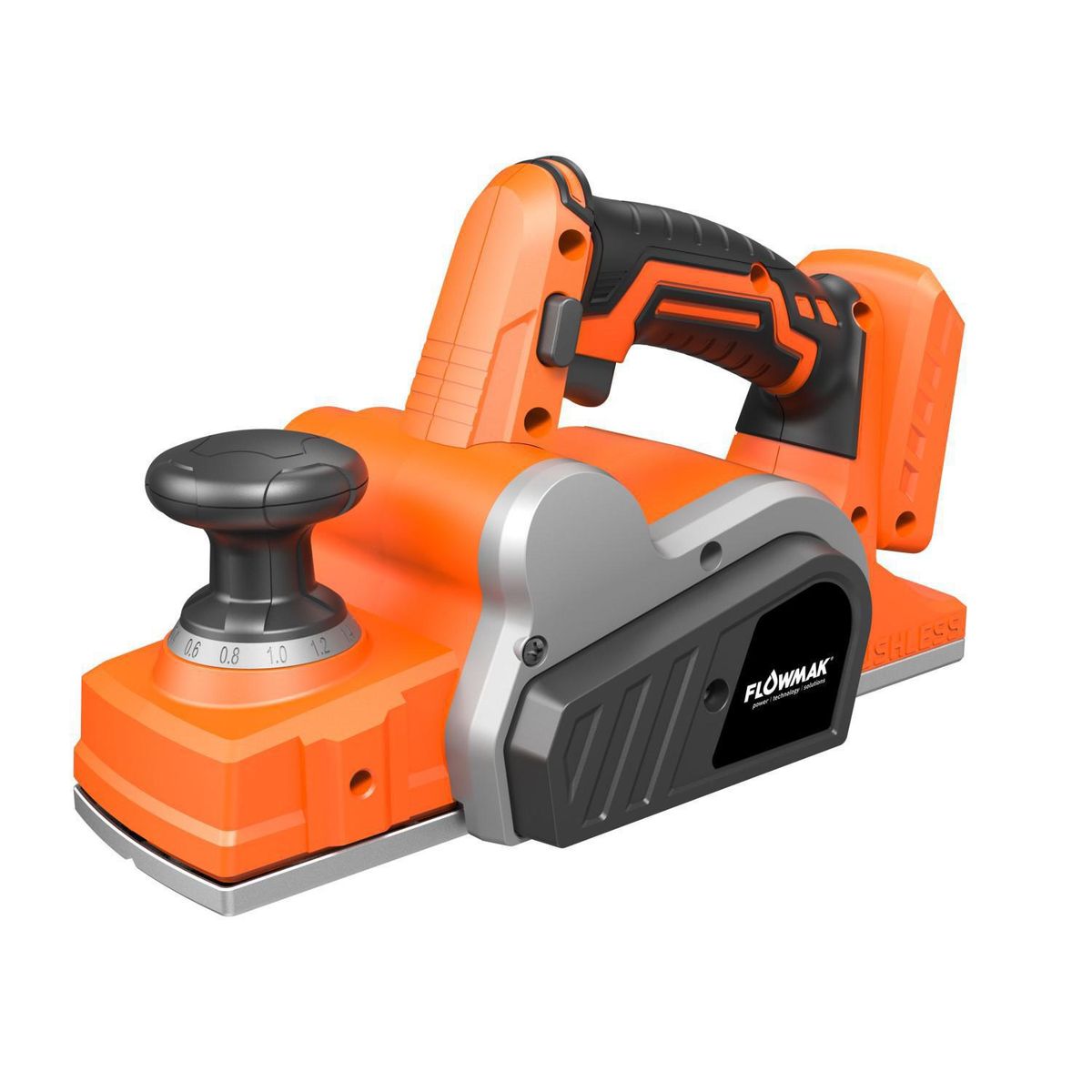 FLOWMAK - Cepillo inalambrico 82mm 18v 13000pmr espesor 2mm