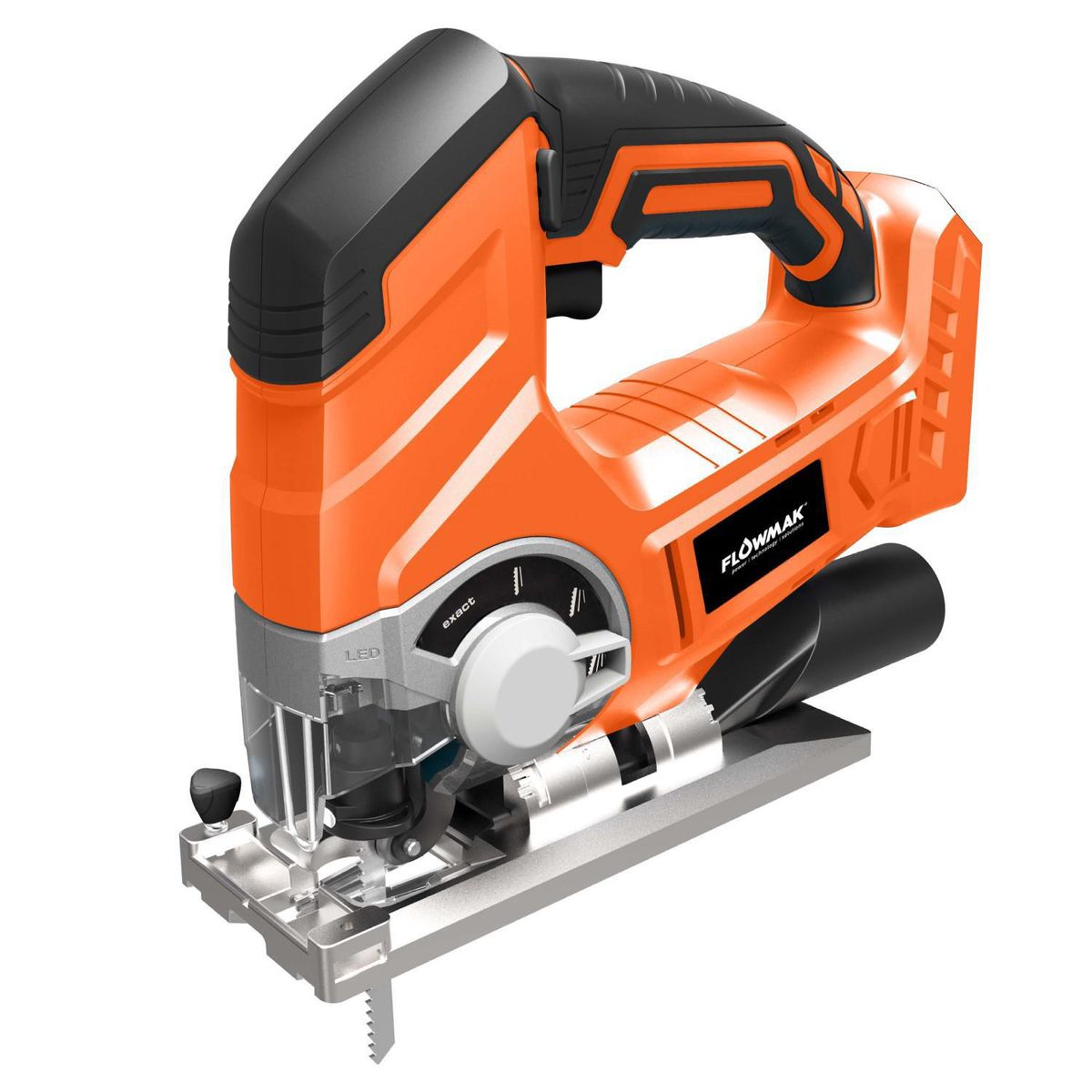 FLOWMAK - Sierra caladora 18v 2300rpm enganche t-shank
