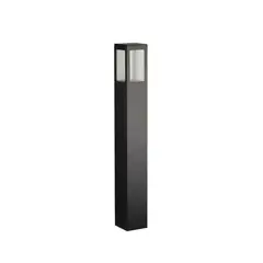BLUMENAU - Farol Jardín Cuadrado 60 W IP54 Luz Cálida o fría