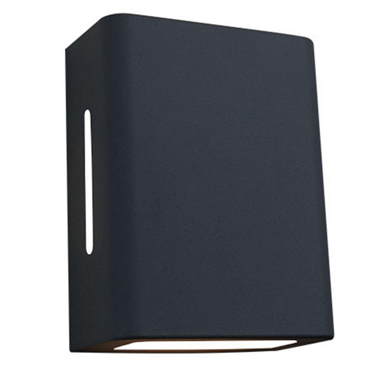 BLUMENAU - Apliqué Exterior Fussen 2 Aletas Laterales 7 W IP44 Luz Cálida o fría