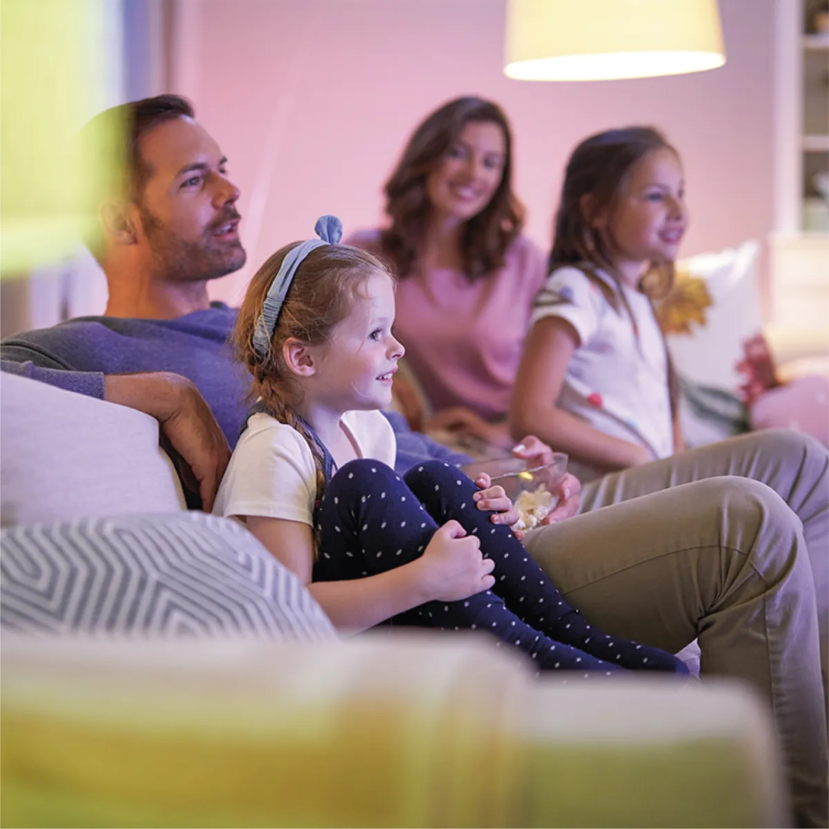 PHILIPS - Pack 2 Ampolletas Inteligentes Smart Wifi 8.5 W E27 806 lm Luz Multicolor