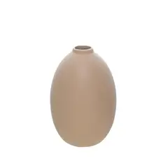 SOHOGAR - Florero de Cerámica Color Café 12cm