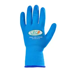 ERGO - Guante latex turquesa t 8