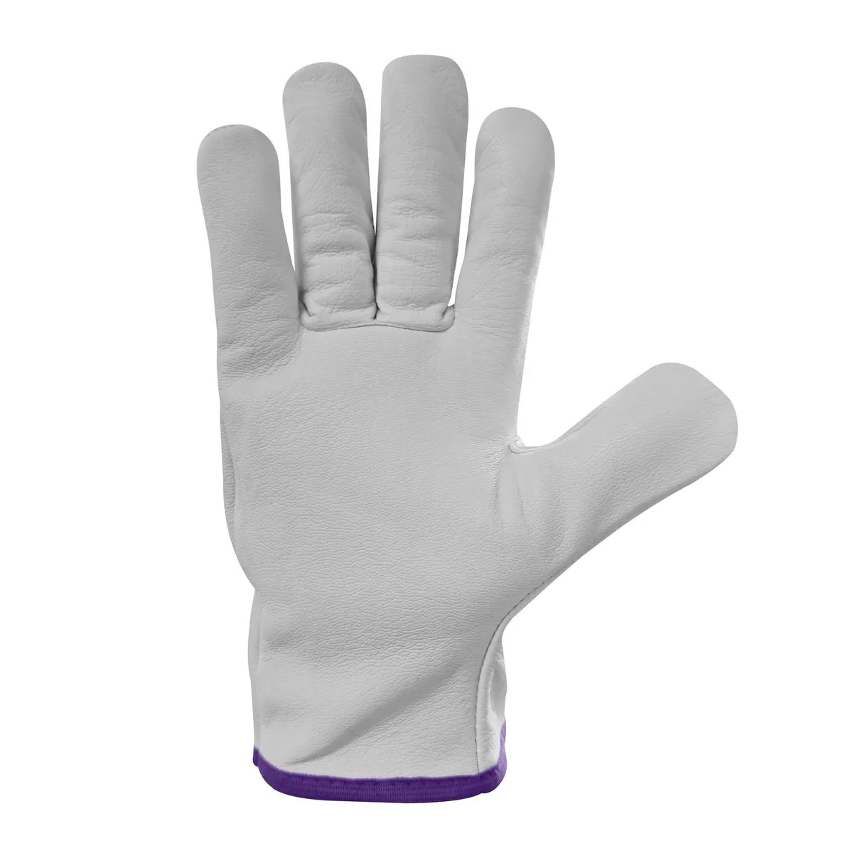 ERGO - Guante Superv T de Cuero Talla única Blanco