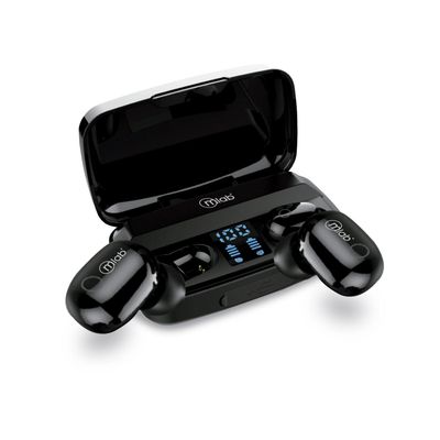 Imagen 2 del producto Audifono energy twins + base de carga 2000mAh pantalla LCD, bluetooth.