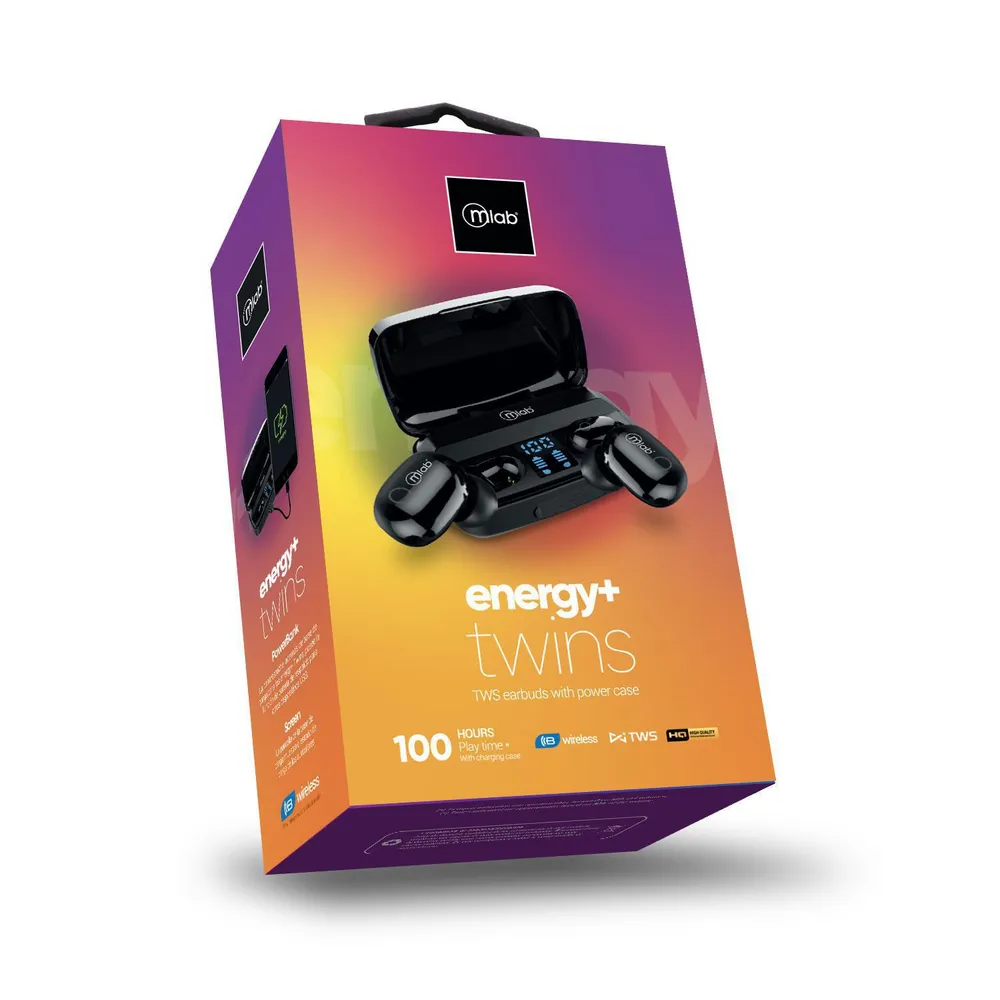 MLAB Energy Twins Negro, foto 5