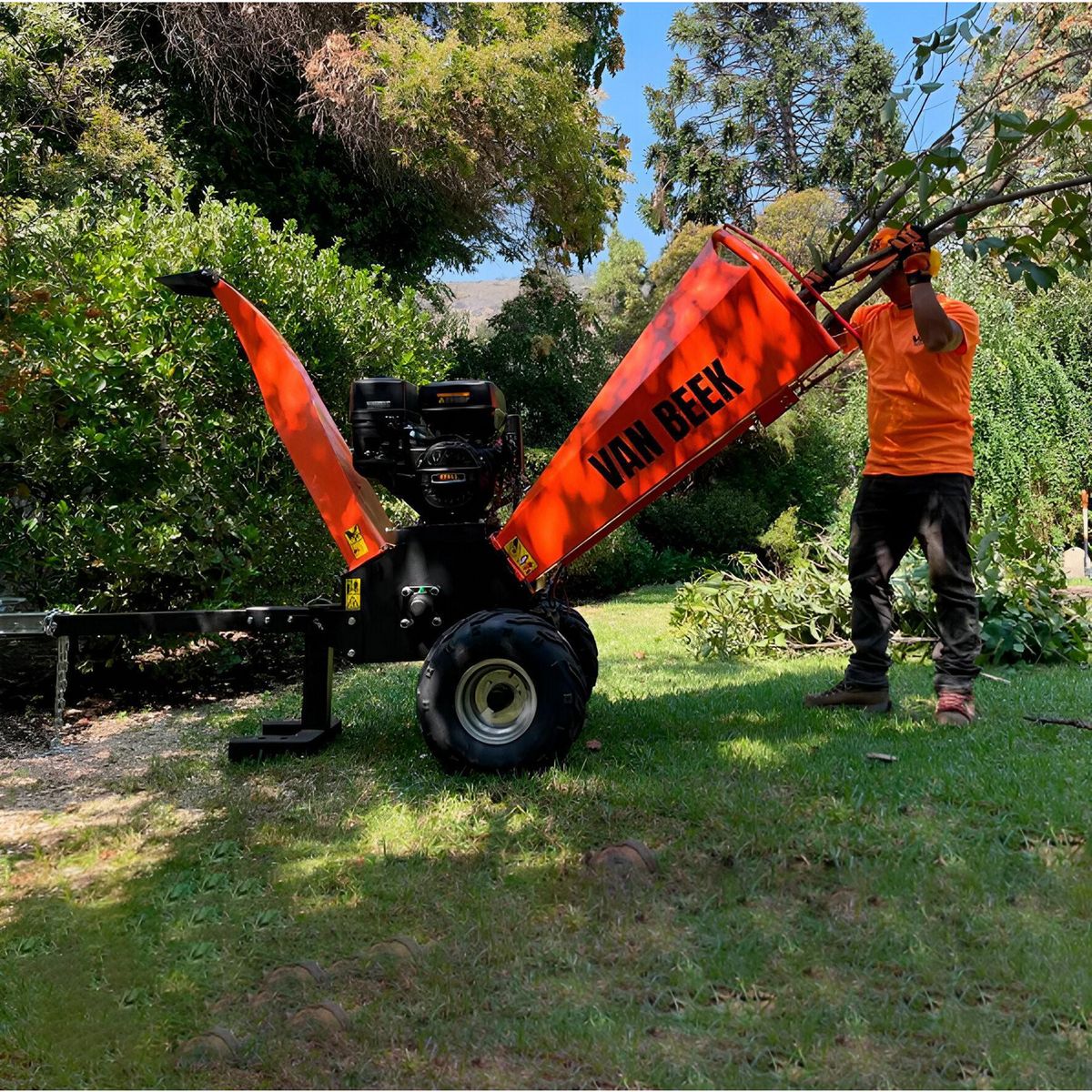 VAN BEEK - Chipeadora 15 H 12 0mm diametro triturado