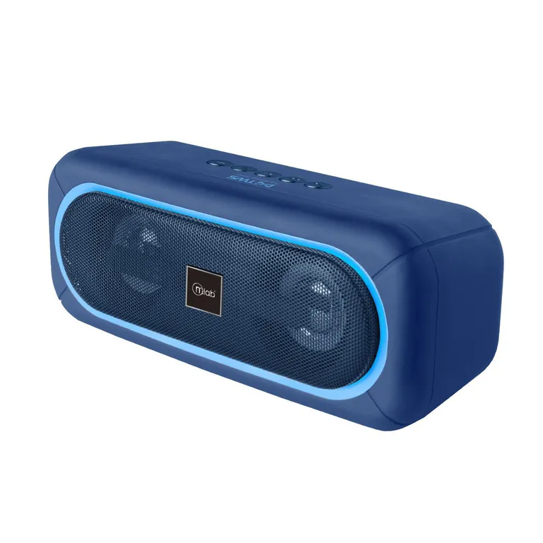 Parlante Extrem-bass blue , TWS, Bluetooth, FM, Slot USB/TF