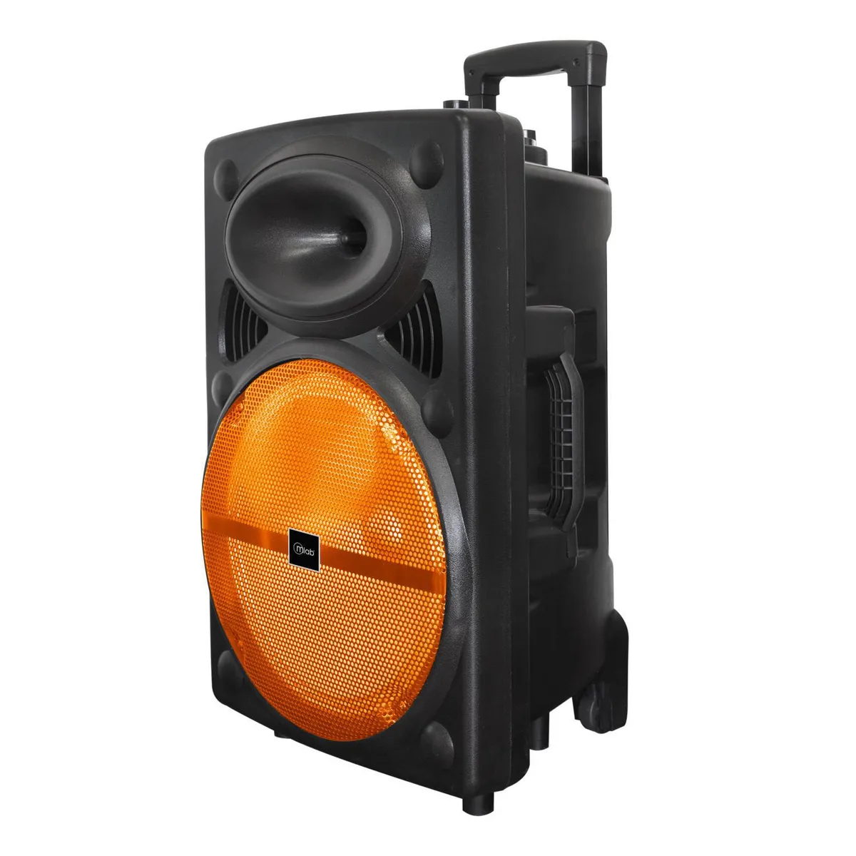 MLAB - Caja 12 Rhythm charger microfono, TWS, Bluetooth, FM, Slot USB/FT