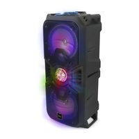 Parlante karaoke Funky disco, TWS, Bluetooth, FM, Slot USB/FT