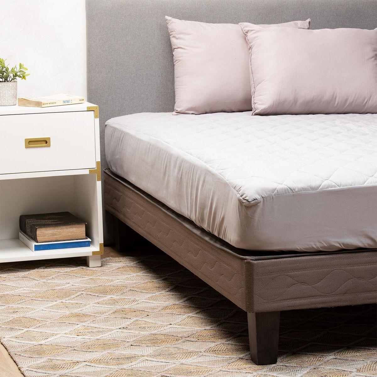 ARTHOME - Pack 2 Almohadas 2 plazas Gris