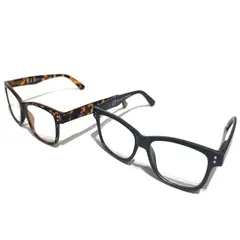 STRABE - Pack Anteojo Optico Gris y Demi +2.5