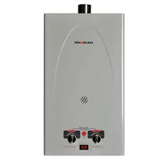 SINDELEN - Calefont Gas Natural 10 Litros Tiro Forzado Ionizado