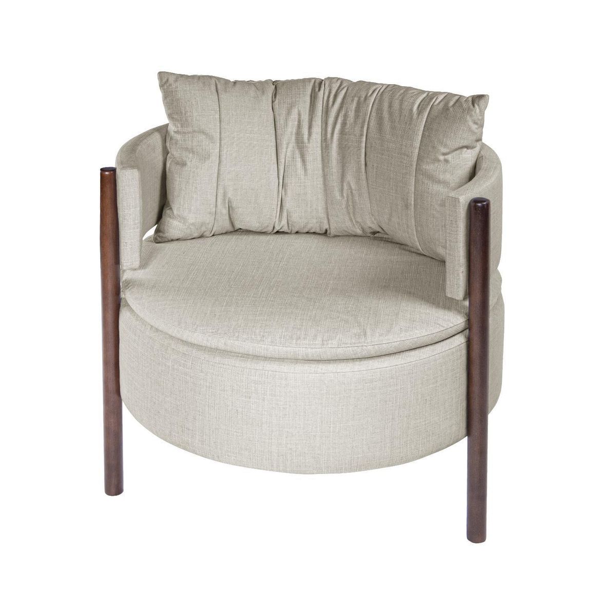 DI PORETTI - Poltrona 1 cuerpo Setalla 72x78x72 cm Beige