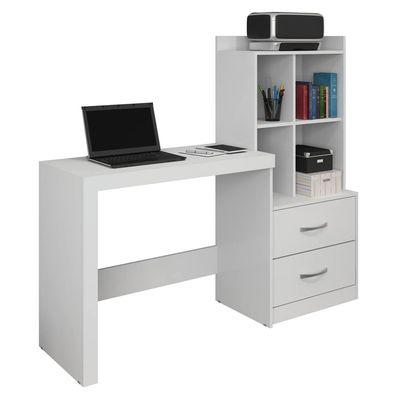 Imagen 2 del producto Escritorio Alana Blanco 141x126x42.5 cm