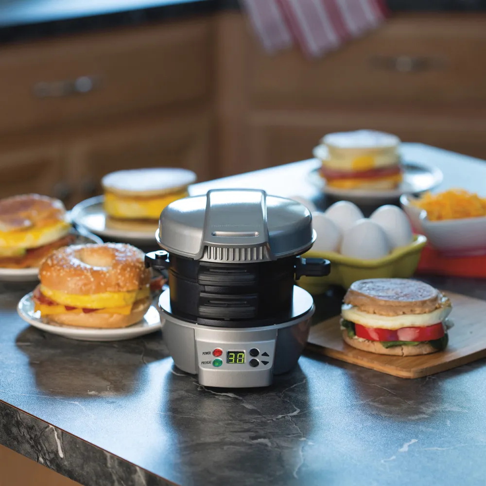 Hamilton Beach 25475-CL Breakfast Sandwich Maker, foto 4