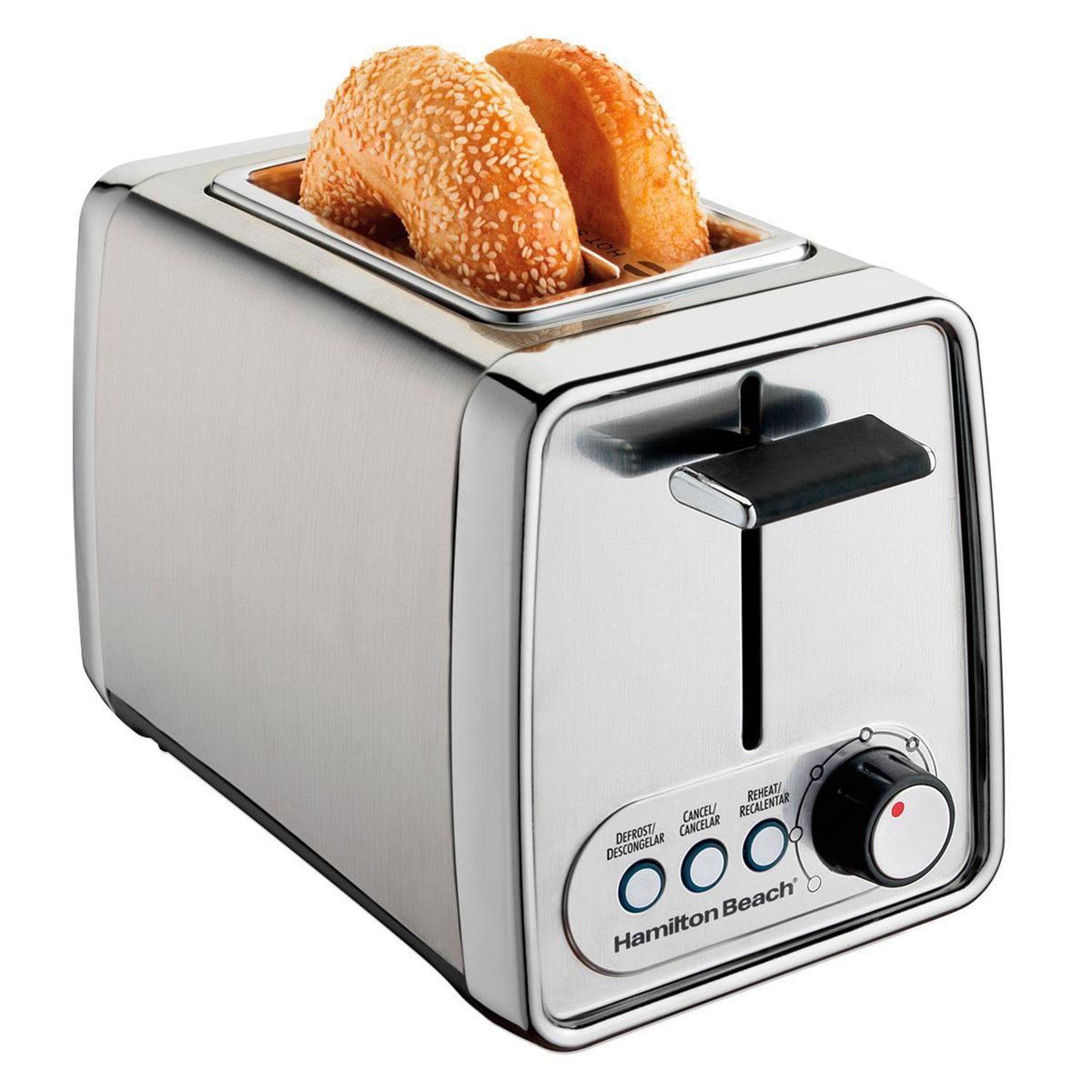 HAMILTON BEACH - Tostador 2 Rebanadas Plata TT-22791-CL