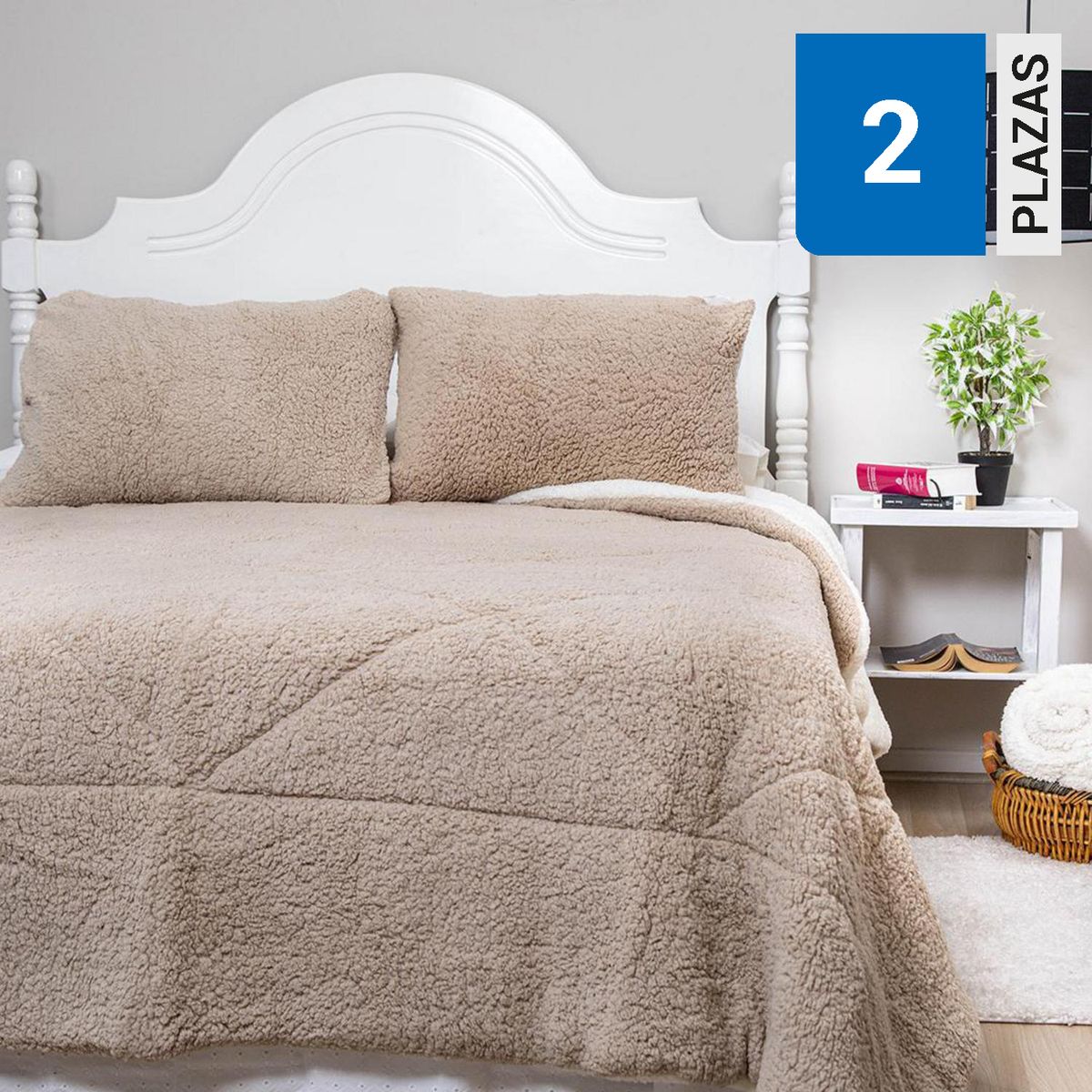 DORAL - Cubrecama Sherpa Chiporro