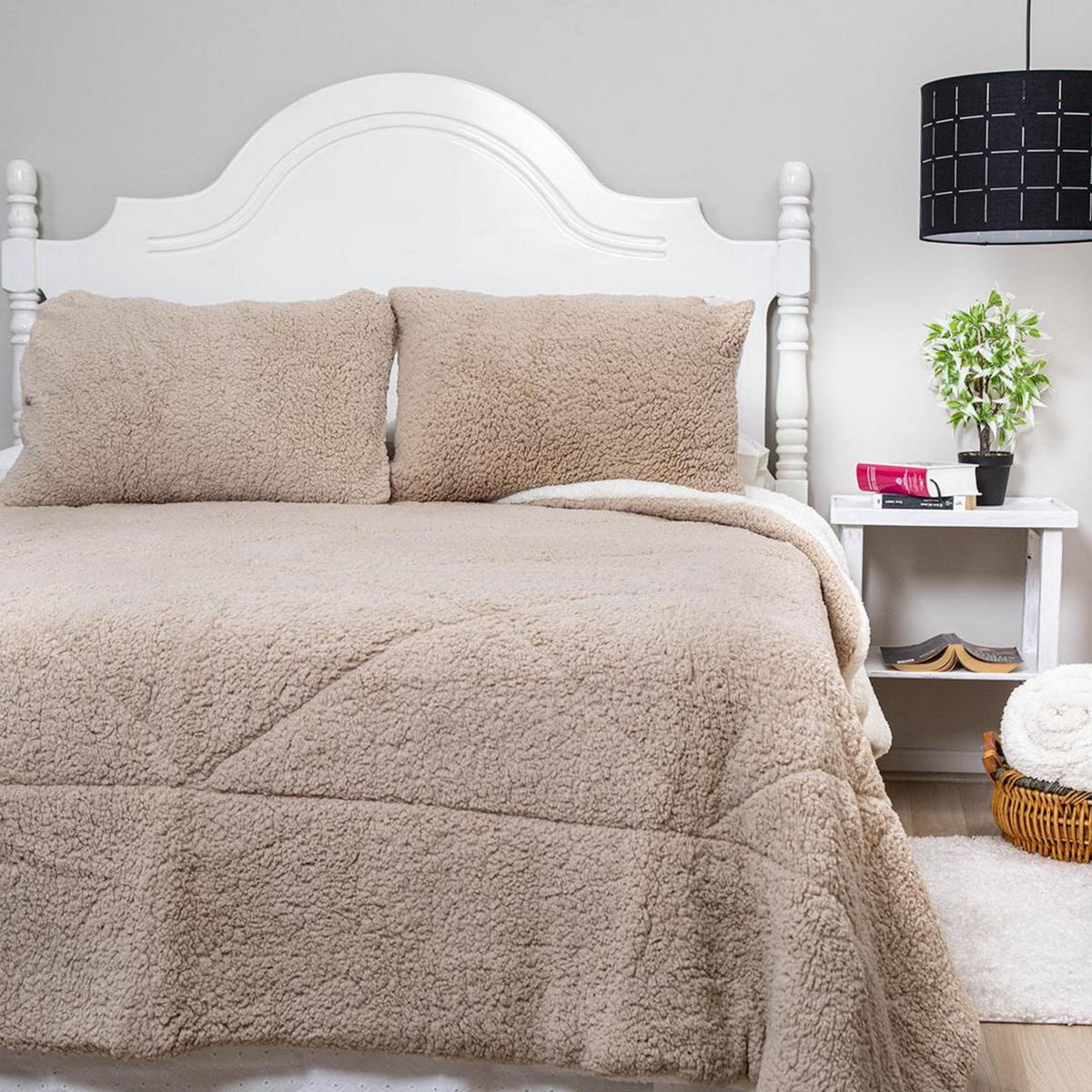 DORAL - Cubrecama Sherpa Chiporro