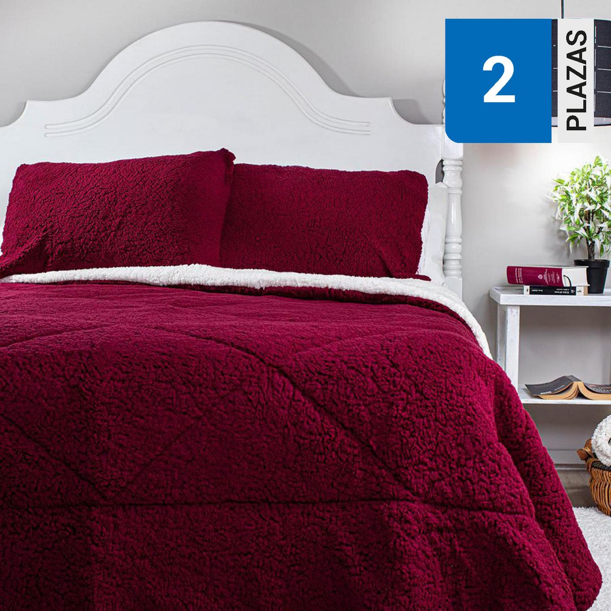 DORAL - Cubrecama Sherpa Chiporro