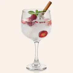 CRISTAR - Set 4 Copas de Vino tinto 653 cm3 Vidrio transparente