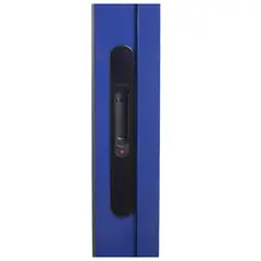TERMOHOME - Ventana corredera Aluminio Corredera 140x120 cm Vidrio Termopanel Azul oscuro