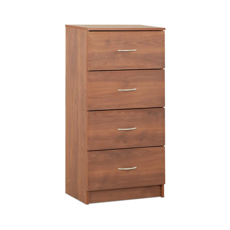 STANFORD - Cómoda 4 Cajón(es) 4 Cajones 50x105x32 cm Cerezo