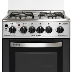SINDELEN - Cocina a Gas 4 Platos Inox CH-540NI