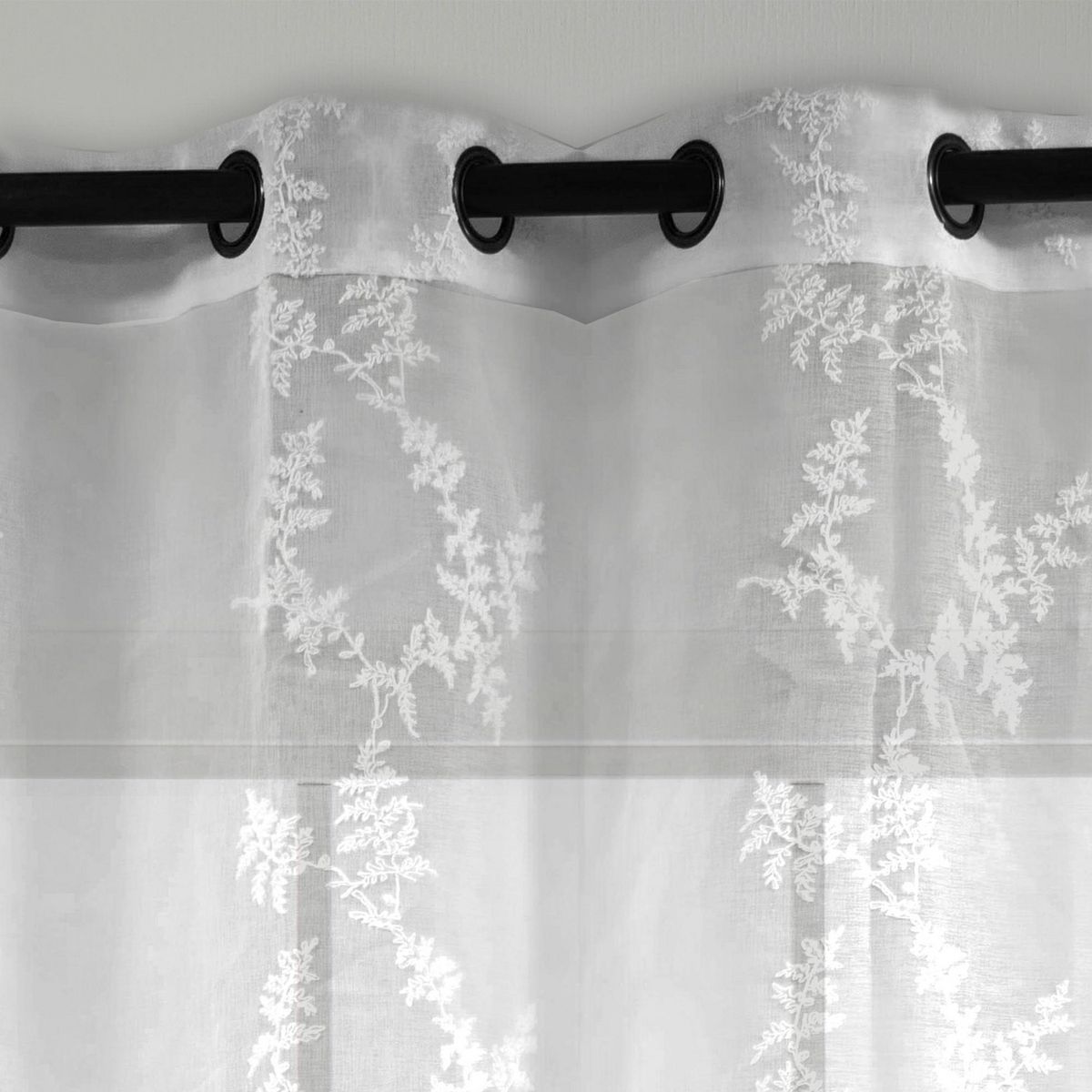 DORAL - Set Velos Bordado Rústico 2 Paños Argolla