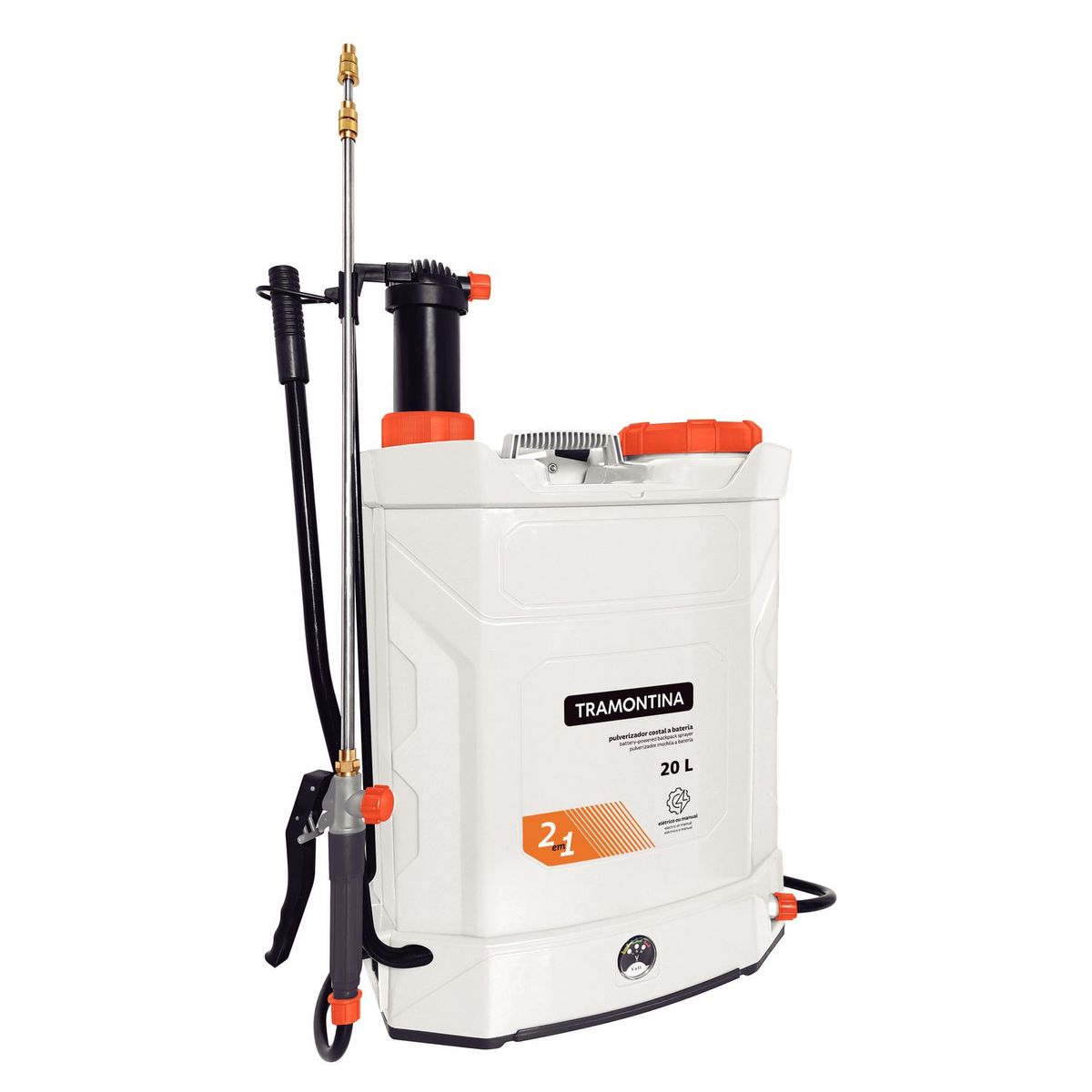 TRAMONTINA - Pulverizador de espalda a bateria 20 l