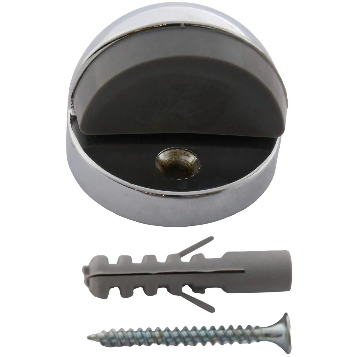 REY - Tope para puerta cromado