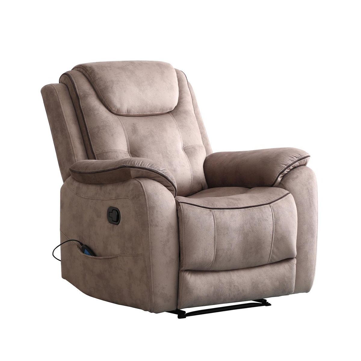 JUST HOME COLLECTION - Bergere 1 cuerpo Kobar 93x101x98 cm Café