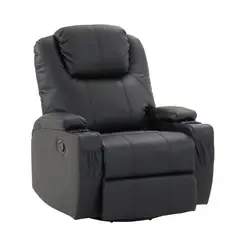 JUST HOME COLLECTION - Bergere 1 cuerpo Lhasa 85x110x94 cm Negro