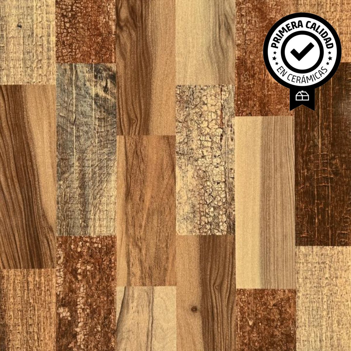  - Cerámica 43x43 cm Cumarua Marrón 2.03 m2