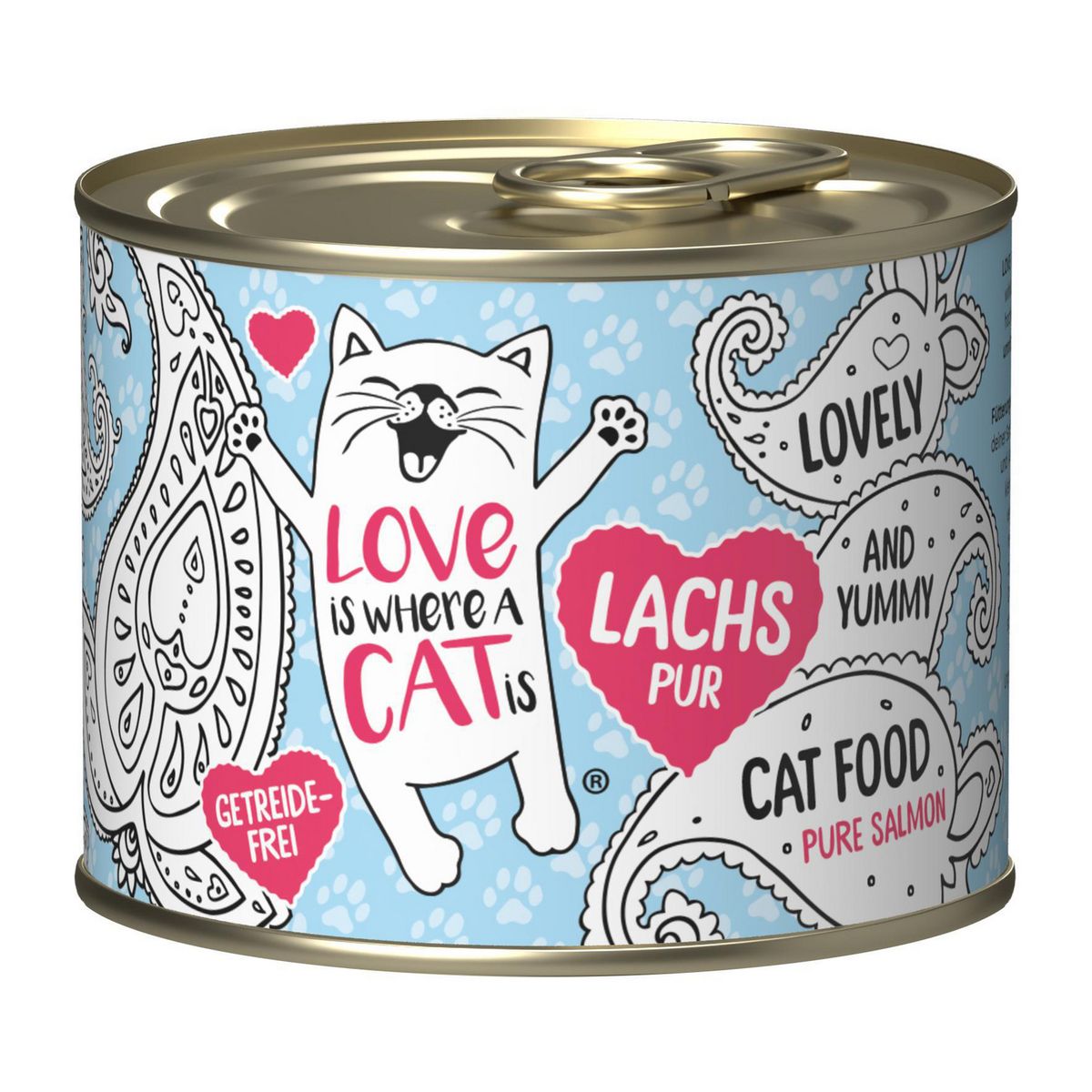 GENERICO - Lata Alimento para Gato Todas las edades Salmón 0.19 kg