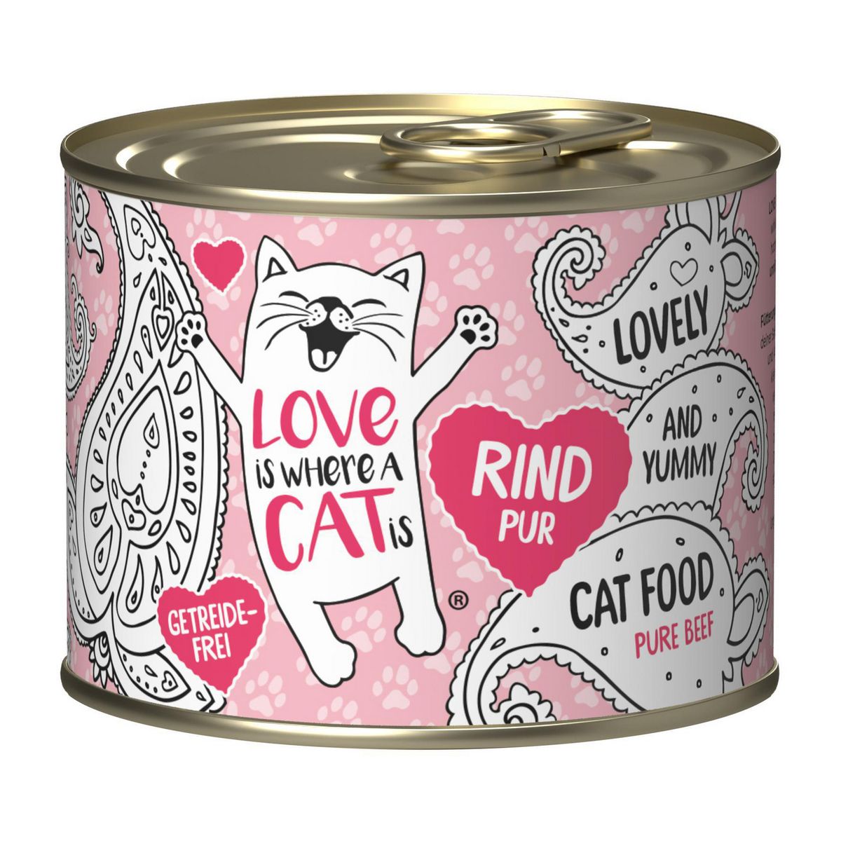 GENERICO - Lata Alimento para Gato Todas las edades Carne 0.2 kg