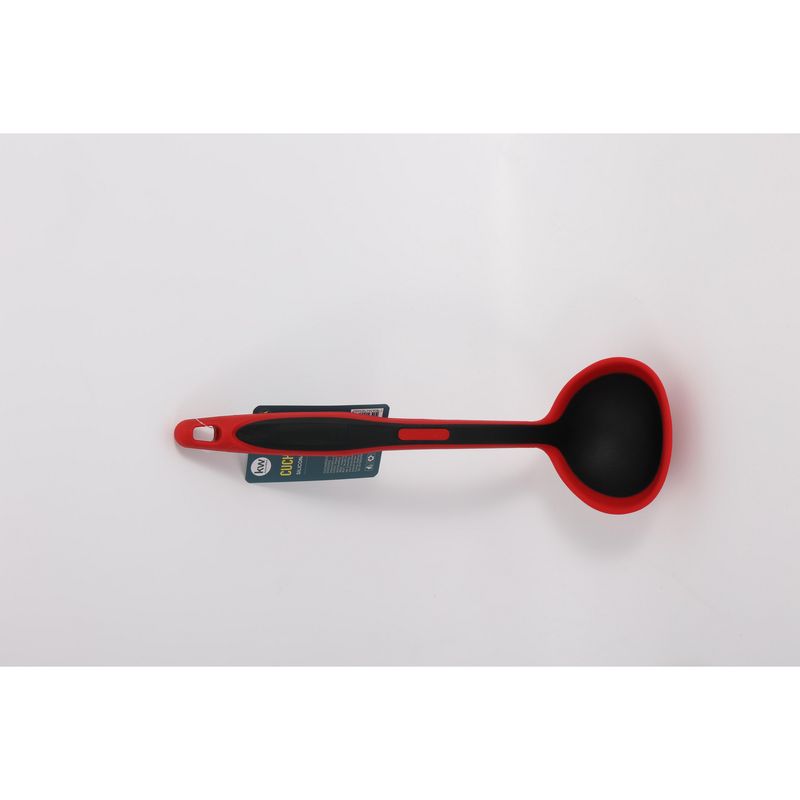 KW - Cucharon de Silicona Rojo/Gris