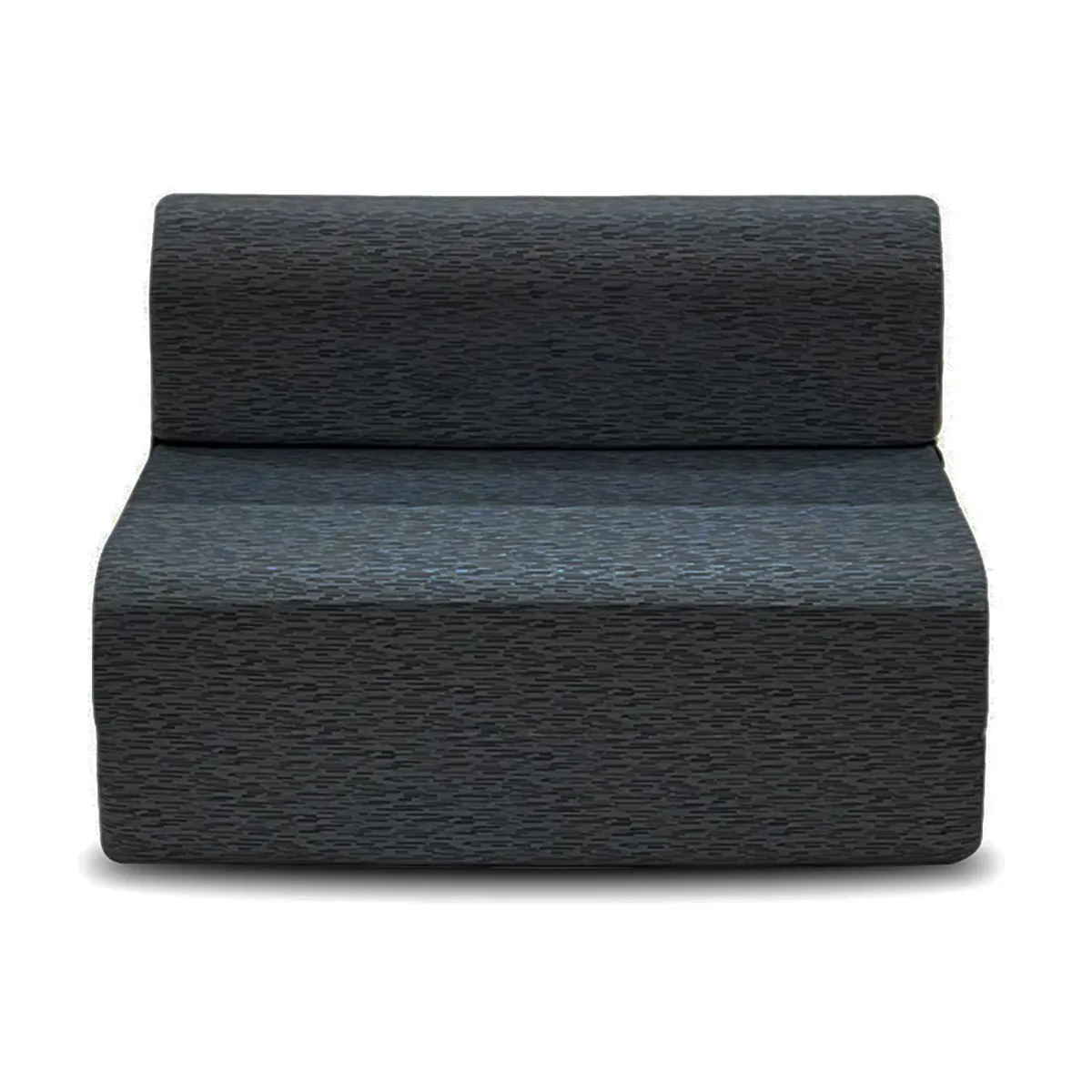 MANTAHUE - Sofá Cama Genova Gris Oscuro 105x165x18 cm