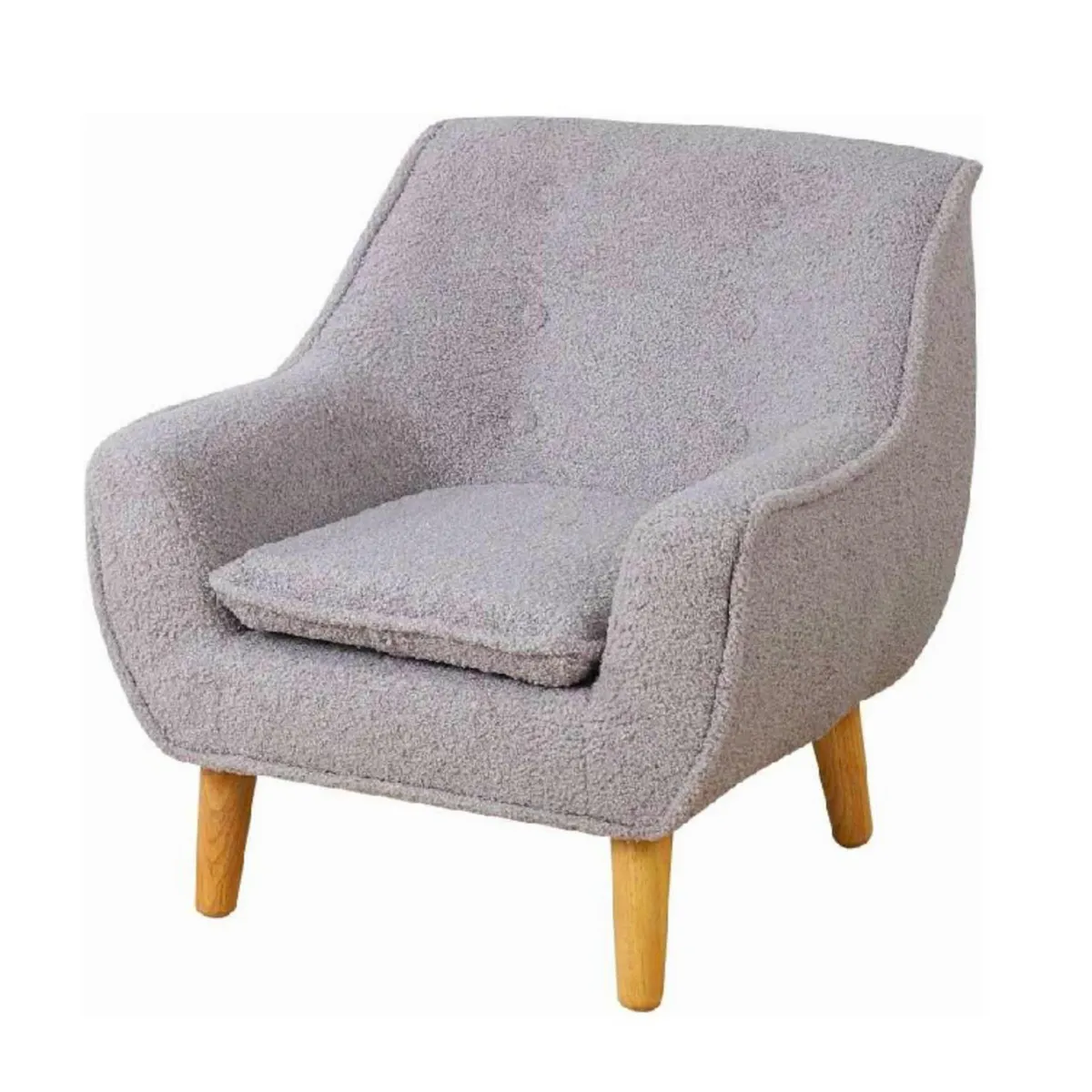 KIDSCOOL - Sillón Mimo Gris 54x49x57 cm