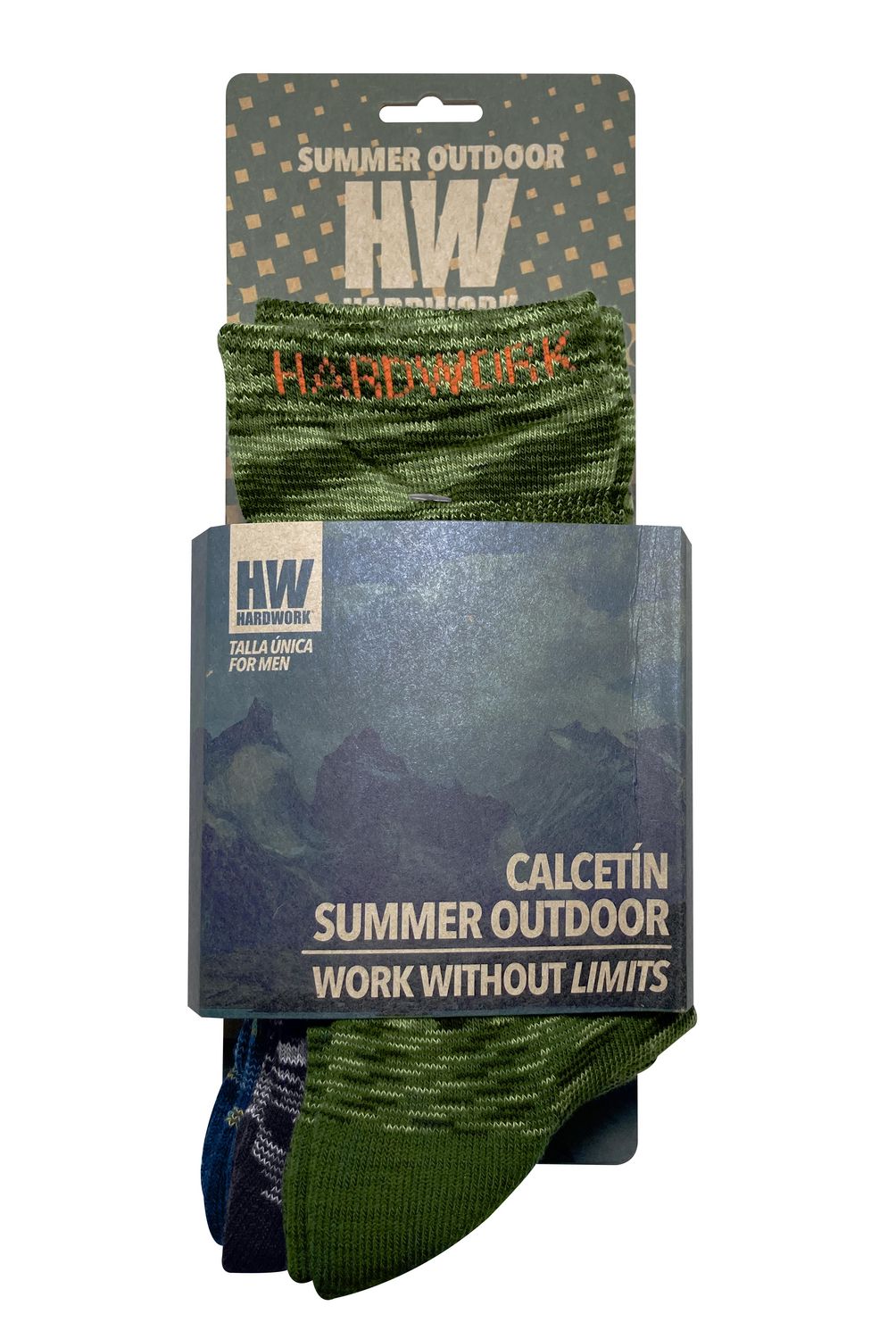 HARDWORK - Pack 3 calcetin summer hombre