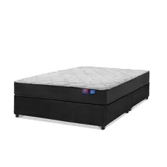 FLEX - Cama 2 plazas Americana Therapedic Plus Negro